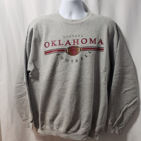 oklahoma sooners crewneck sweatshirt